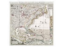 A Map of the British Empire in America, circa 1734-Henry Popple-Giclee Print