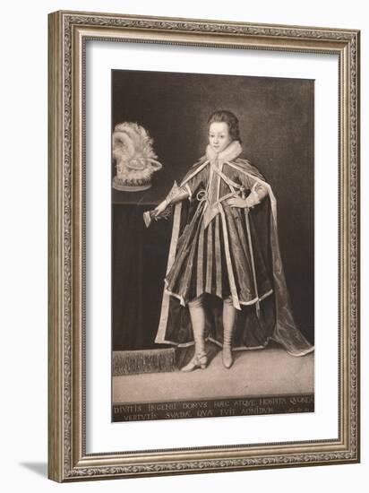 'Henry, Prince of Wales', c16th century, (1904)-Unknown-Framed Giclee Print