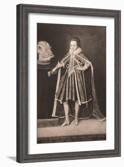 'Henry, Prince of Wales', c16th century, (1904)-Unknown-Framed Giclee Print