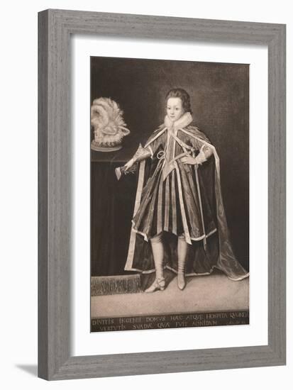 'Henry, Prince of Wales', c16th century, (1904)-Unknown-Framed Giclee Print