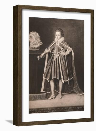 'Henry, Prince of Wales', c16th century, (1904)-Unknown-Framed Giclee Print