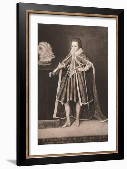 'Henry, Prince of Wales', c16th century, (1904)-Unknown-Framed Giclee Print