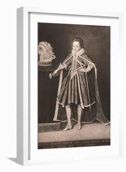 'Henry, Prince of Wales', c16th century, (1904)-Unknown-Framed Giclee Print