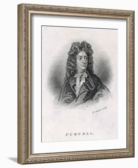 Henry Purcell the English Composer-Henry Adlard-Framed Photographic Print