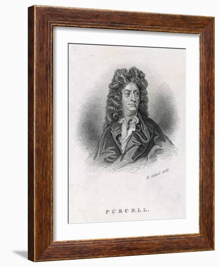 Henry Purcell the English Composer-Henry Adlard-Framed Photographic Print