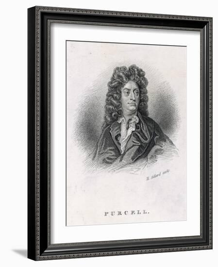 Henry Purcell the English Composer-Henry Adlard-Framed Photographic Print