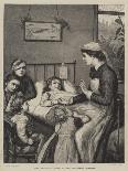 The Christmas Story in the Children's Hospital-Henry Robert Robertson-Giclee Print