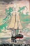 Cook: HMS Resolution-Henry Roberts-Framed Premier Image Canvas