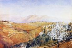 San Martino, Lucca, 1887 (W/C over Pencil on Paper)-Henry Roderick Newman-Framed Premier Image Canvas