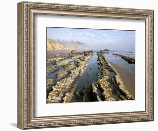 Henry's Beach, Santa Barbara, California, USA-Savanah Stewart-Framed Photographic Print