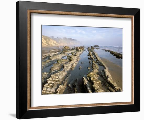 Henry's Beach, Santa Barbara, California, USA-Savanah Stewart-Framed Photographic Print