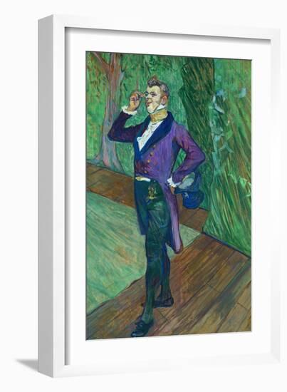 Henry Samary, De La Comedie Francaise, 1889-Henri de Toulouse-Lautrec-Framed Giclee Print