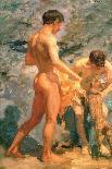 Nude Study-Henry Scott Tuke-Giclee Print