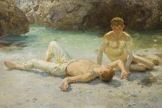 Boys Bathing, 1912-Henry Scott Tuke-Giclee Print