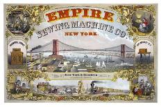 Empire Sewing Machine Company-Henry Seibert & Bros-Framed Art Print