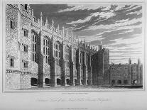 View of the Hall, Christ's Hospital, City of London, 1833-Henry Shaw-Giclee Print