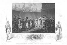 The Surrender of Two Sons of Tipoo Sultan', C1860-Henry Singleton-Framed Giclee Print