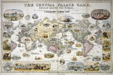 The Crystal Palace Game, Voyage Round the World, 1855-Henry Smith Evans-Framed Premier Image Canvas