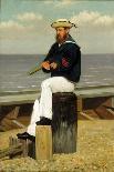 Sailor on Look Out, C.1855 (Oil on Canvas)-Henry Stacy Marks-Giclee Print