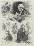 Sketches in the Law Courts, the Lord Chancellor's Court-Henry Stephen Ludlow-Giclee Print