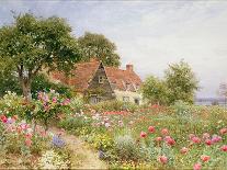 The Cottar's Pride - a Cottage Garden-Henry Sutton Palmer-Framed Premier Image Canvas