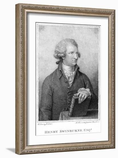 Henry Swinburne-Richard Cosway-Framed Art Print