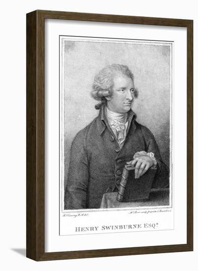 Henry Swinburne-Richard Cosway-Framed Art Print