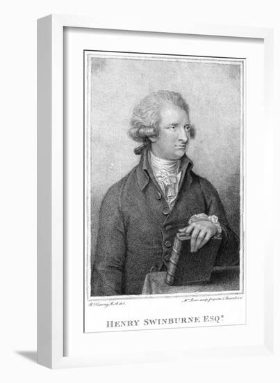 Henry Swinburne-Richard Cosway-Framed Art Print