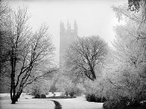 Magdalen College, Oxford, Oxfordshire in the Snow-Henry Taunt-Photographic Print