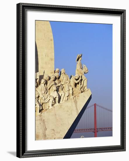 Henry the Navigator on the Prow of the Padrao Dos Descobrimentos, Lisbon, Portugal-Yadid Levy-Framed Photographic Print