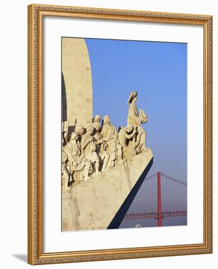 Henry the Navigator on the Prow of the Padrao Dos Descobrimentos, Lisbon, Portugal-Yadid Levy-Framed Photographic Print