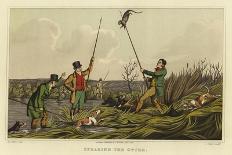 Pheasant, Two Men and Their Dogs Shoot from a Clearing-Henry Thomas Alken-Art Print