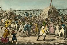 'Sporting in France- Mr. Jorrocks beats the Baron for Speed', 1838-Henry Thomas Alken-Giclee Print