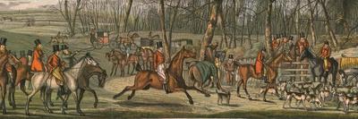 'Sporting in France- Mr. Jorrocks beats the Baron for Speed', 1838-Henry Thomas Alken-Giclee Print