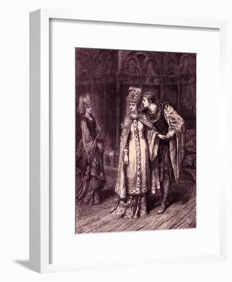 Henry V by William Shakespeare-Frank Dicksee-Framed Giclee Print