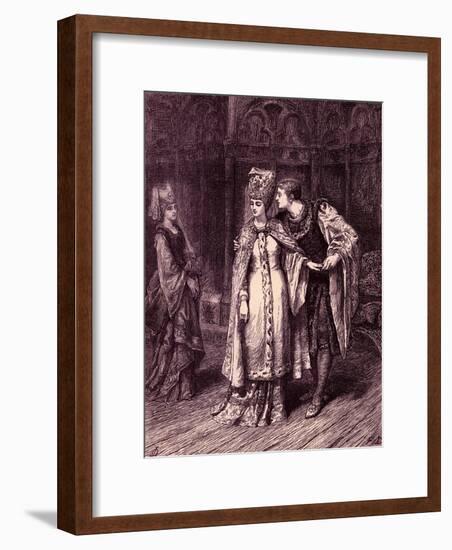 Henry V by William Shakespeare-Frank Dicksee-Framed Giclee Print