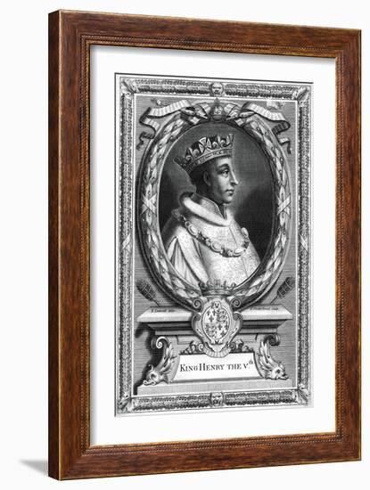 Henry V, King of England-P Vanderbanck-Framed Giclee Print