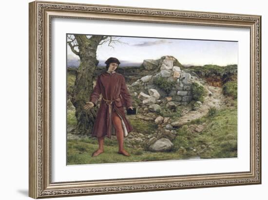 Henry VI at Towton, 1860-William Dyce-Framed Giclee Print