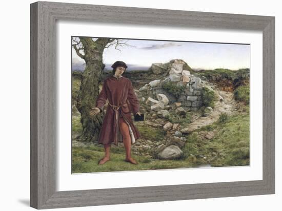 Henry VI at Towton, 1860-William Dyce-Framed Giclee Print