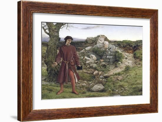 Henry VI at Towton, 1860-William Dyce-Framed Giclee Print