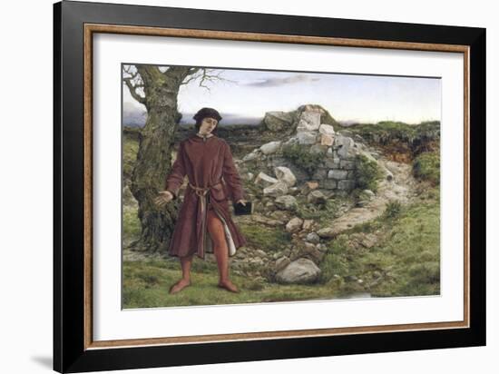 Henry VI at Towton, 1860-William Dyce-Framed Giclee Print