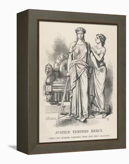 Henry VI, Justice Tempers Mercy "Mercy But Murders Pardoning Those That Kill.", Shakespeare-null-Framed Premier Image Canvas