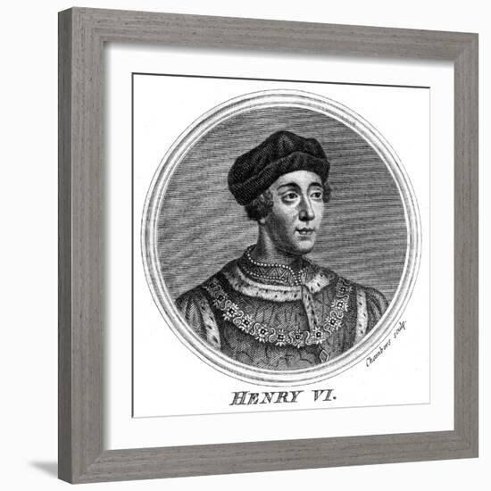 Henry VI of England, (1421-147)-Chambers-Framed Giclee Print