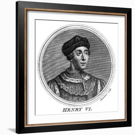 Henry VI of England, (1421-147)-Chambers-Framed Giclee Print