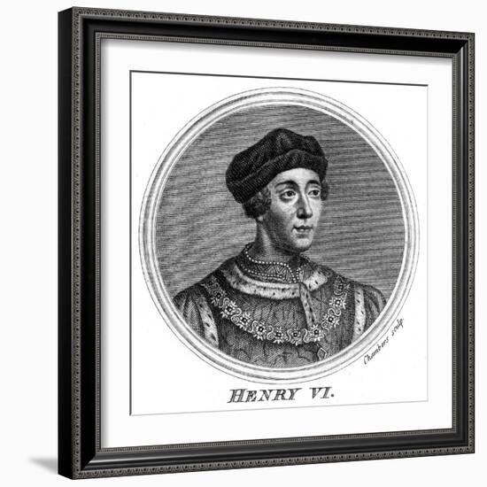 Henry VI of England, (1421-147)-Chambers-Framed Giclee Print