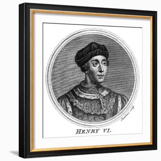 Henry VI of England, (1421-147)-Chambers-Framed Giclee Print