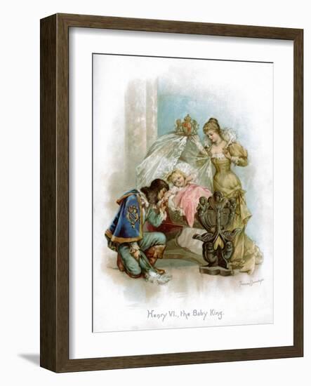 Henry VI, the Baby King, 1897-Frances Brundage-Framed Giclee Print