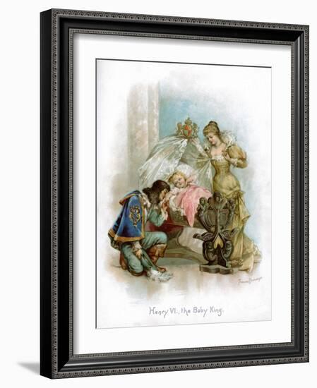 Henry VI, the Baby King, 1897-Frances Brundage-Framed Giclee Print