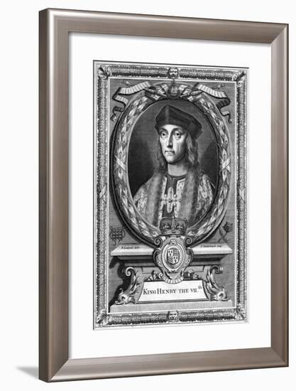 Henry VII of England, (17th Centur)-P Vanderbanck-Framed Giclee Print