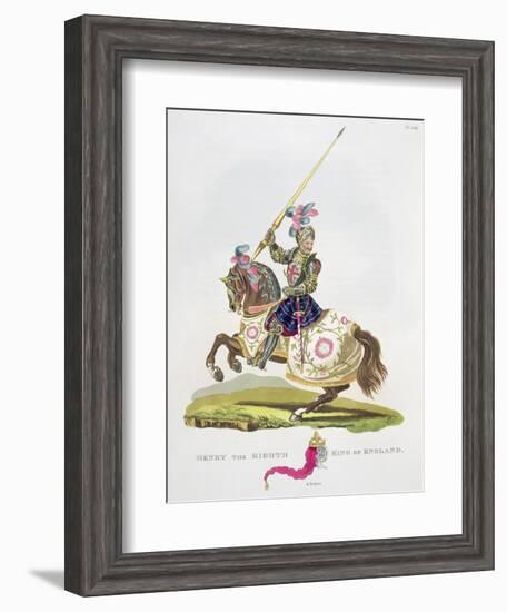Henry VIII, King of England, 1525 (1824)-Unknown-Framed Giclee Print